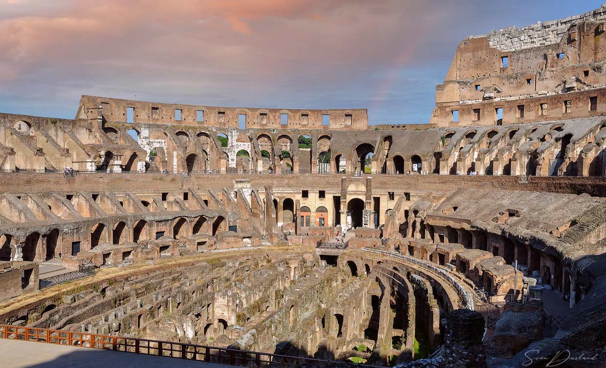 Colosseum Amphitheater Rome