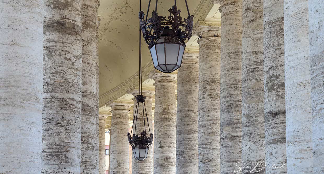 Colonnade at the Vatican