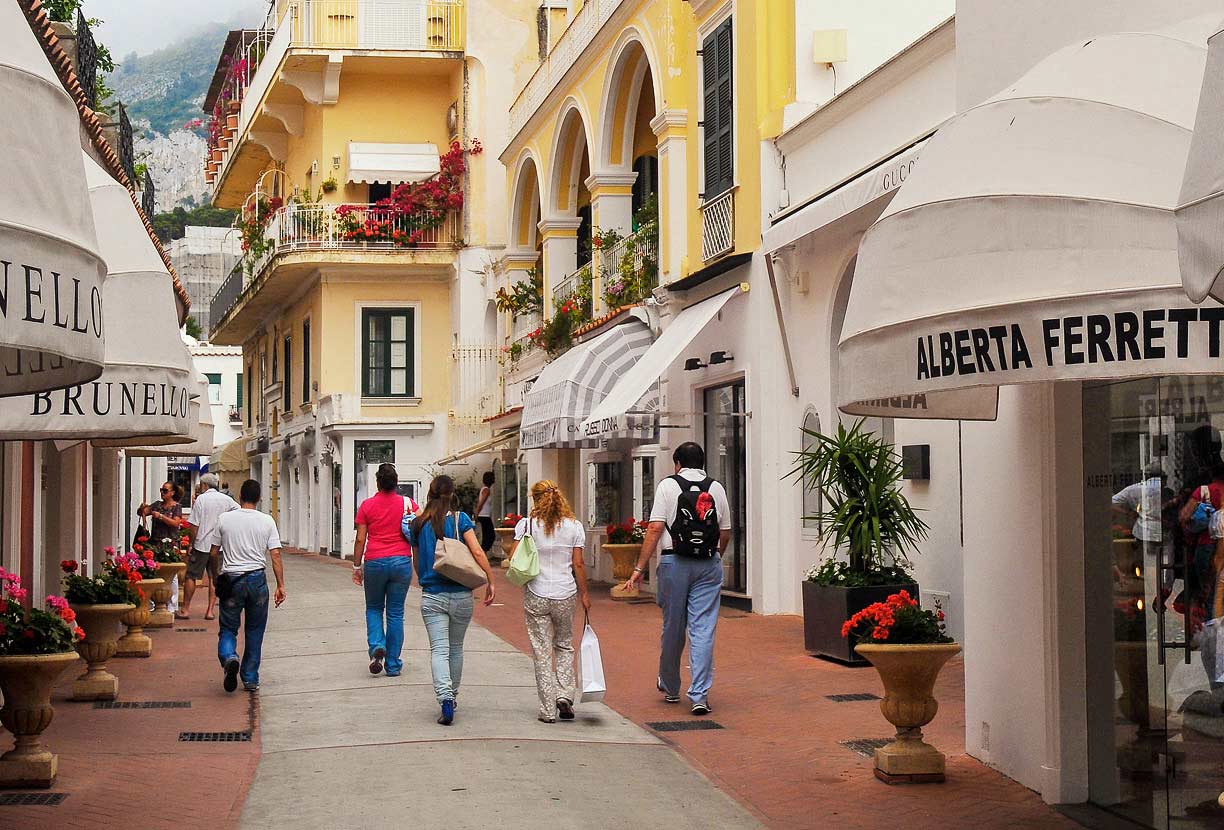 town of Capri