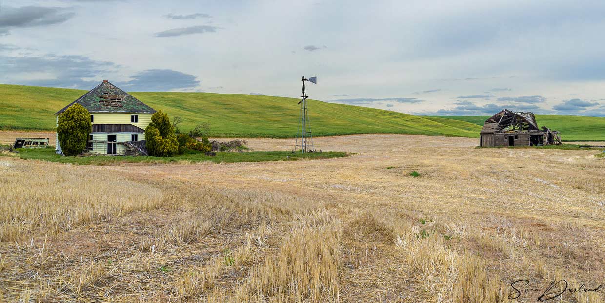 Abandoned farm in the Palouse