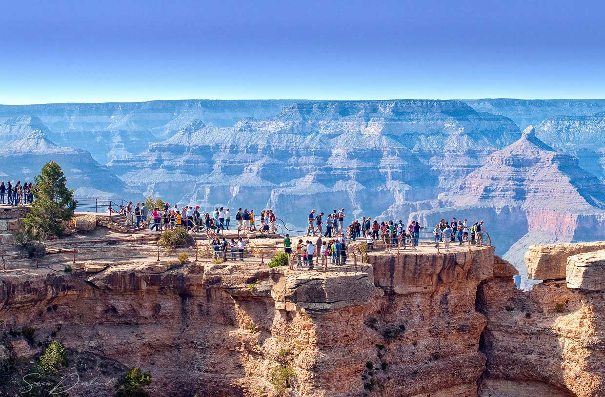 South Rim - Grand Canyon viewing platform