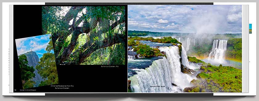 Amazing Sights book - sample pages