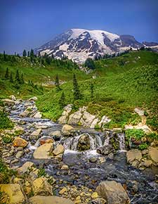 Mt Rainier stream