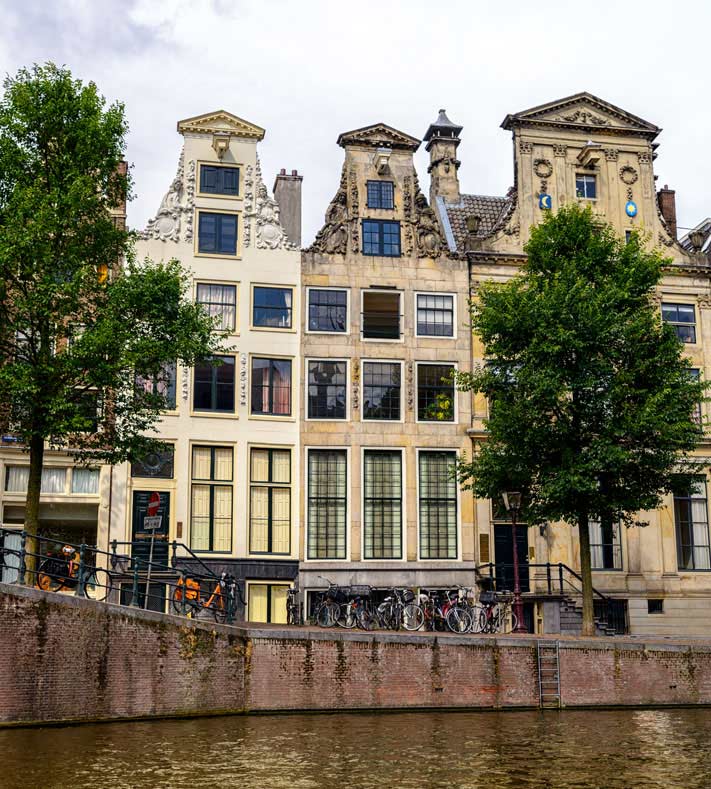 Amsterdam building facades
