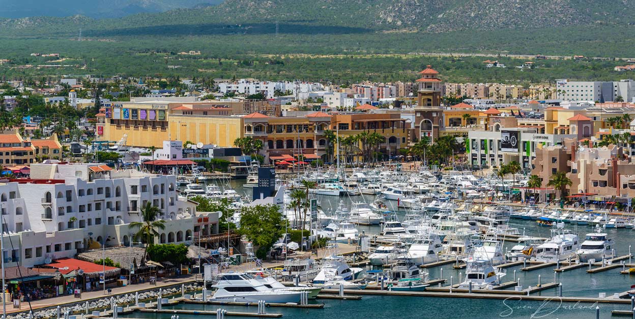 downtown Cabo & marina  overview