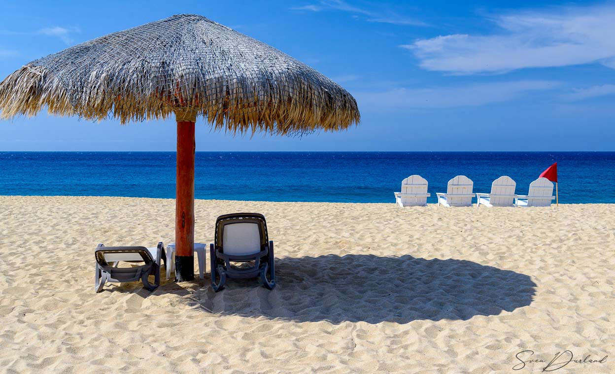 Beach relaxation in Cabo