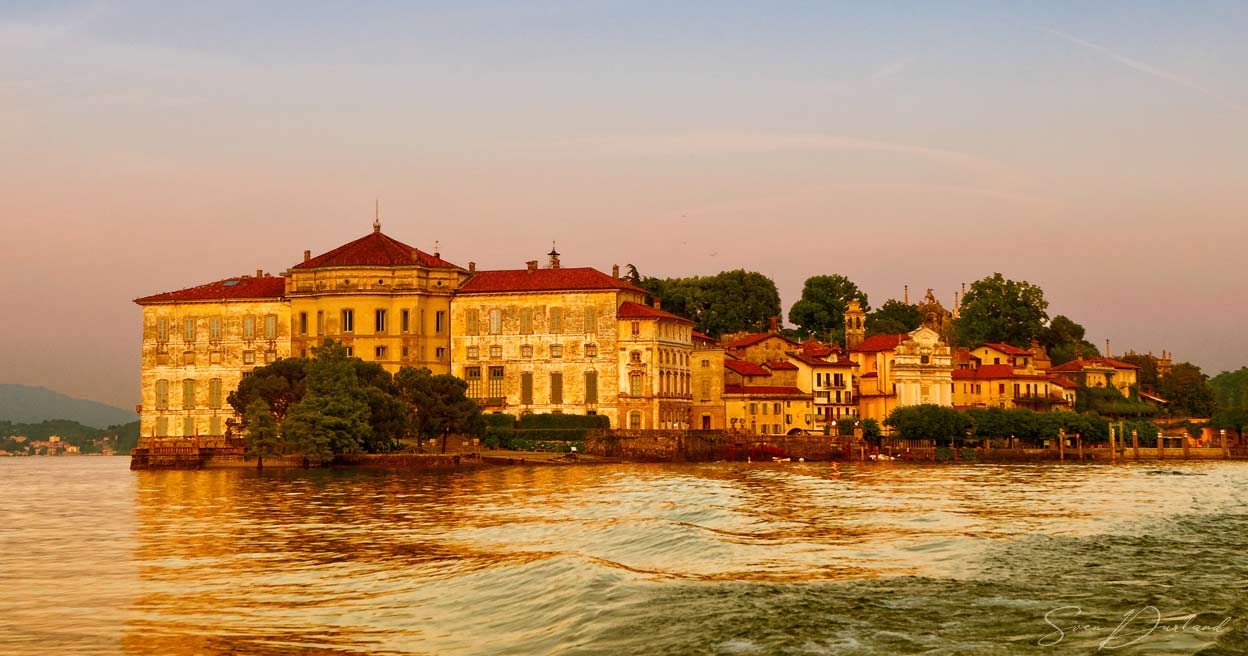 Isole Bella island in Lake Maggiore